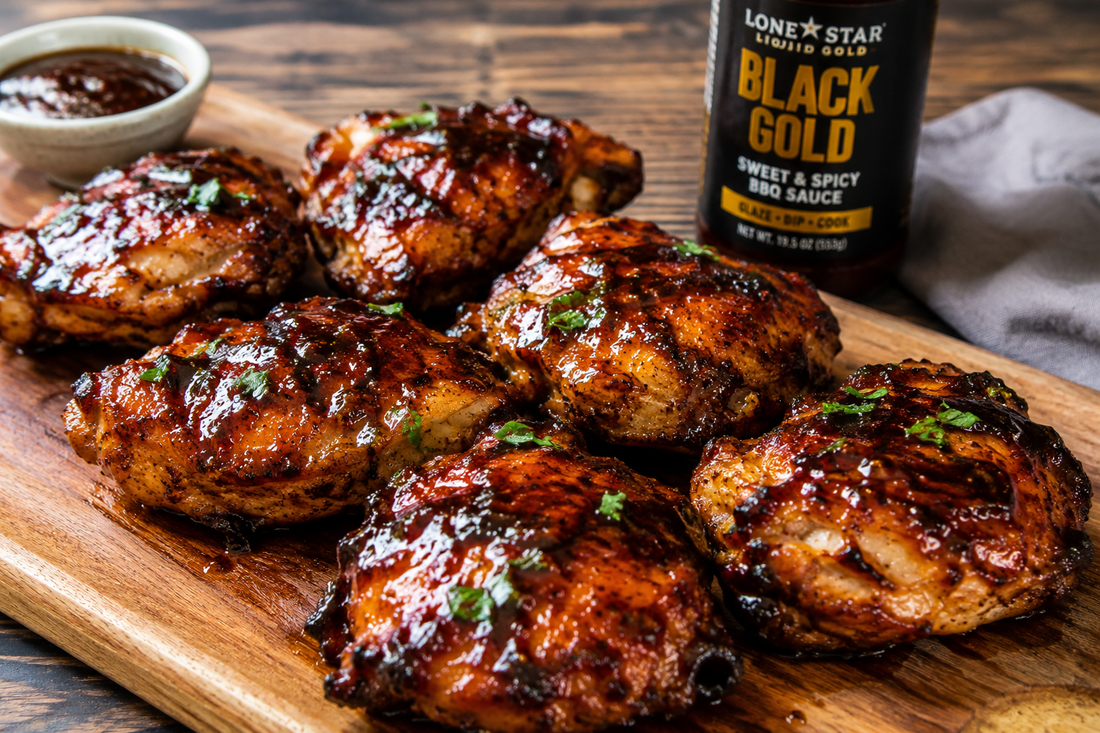 The Best Sticky BBQ Chicken Recipe (Sweet & Spicy Texas Glaze)