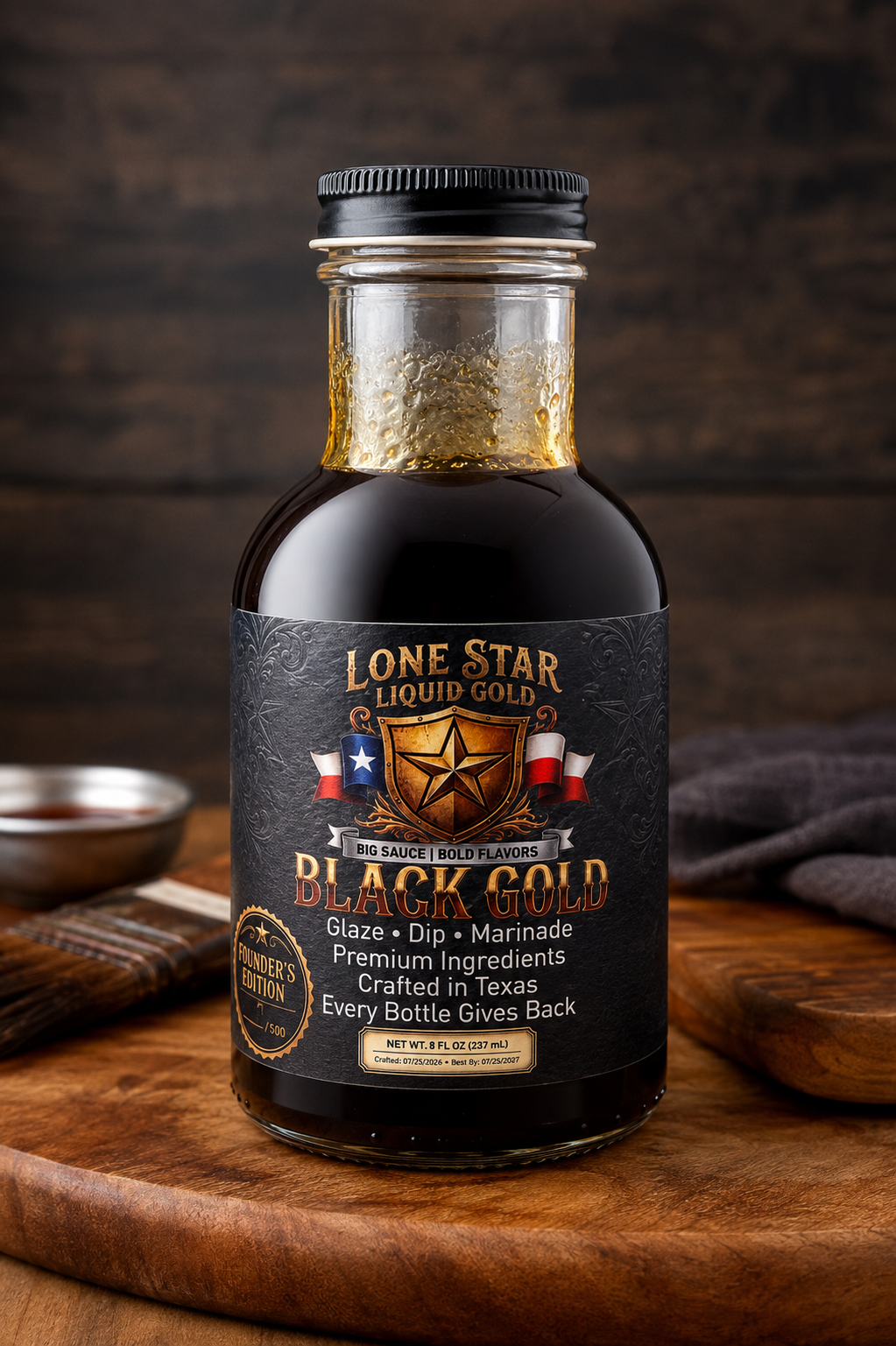Black Gold *SPICY EDITION* - 8 oz - Founder’s Edition (Pre-Order)