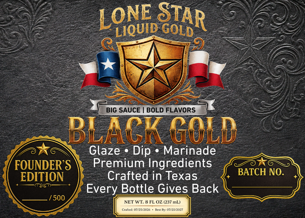 Black Gold *SPICY EDITION* - 8 oz - Founder’s Edition (Pre-Order)